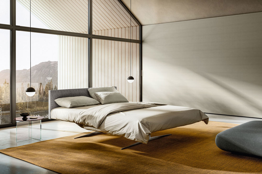 Letti di design: i 6 modelli di letti singoli e matrimoniali sempre attuali 3 letto sospeso lago