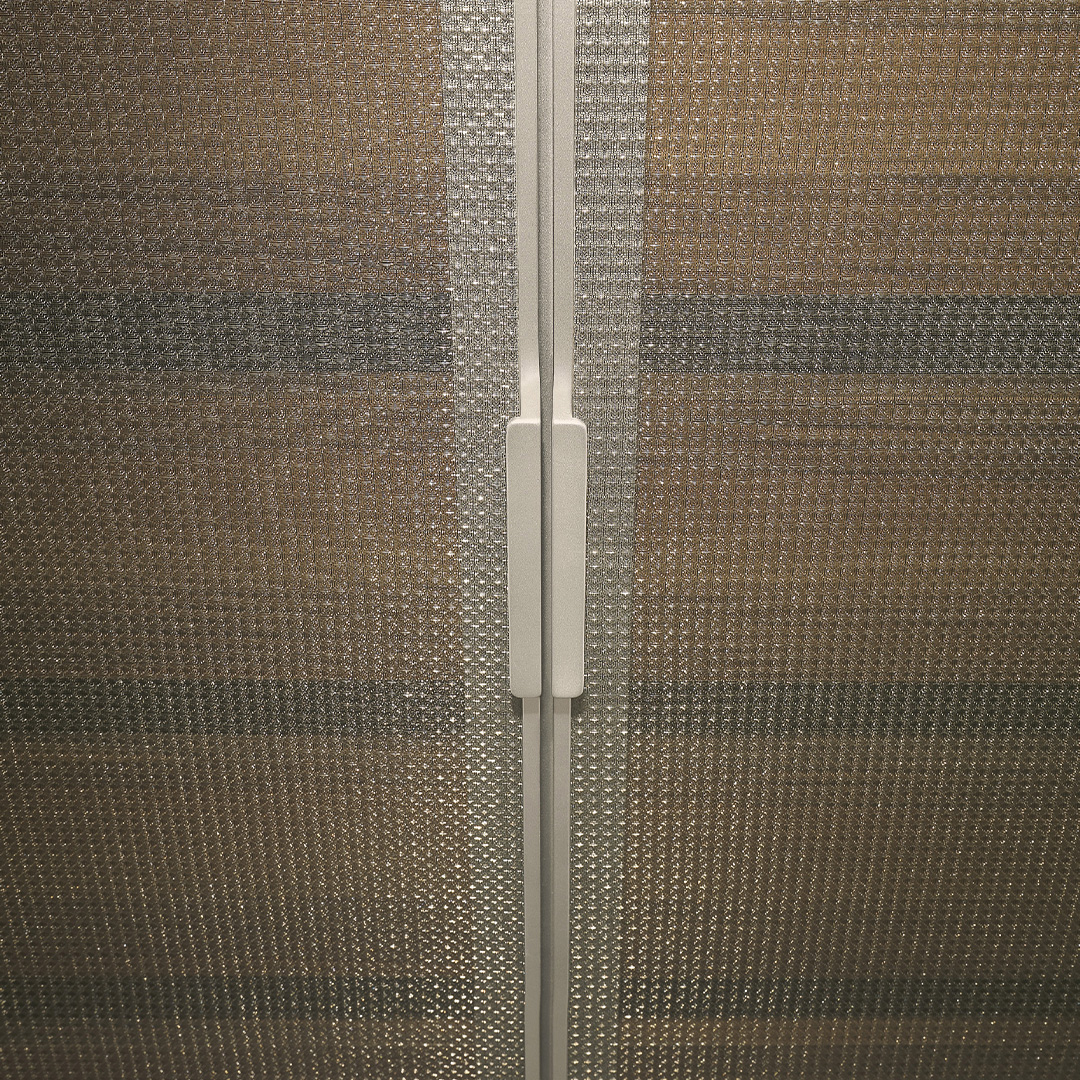 Mobile bar Alambra con ante in vetro riflettente