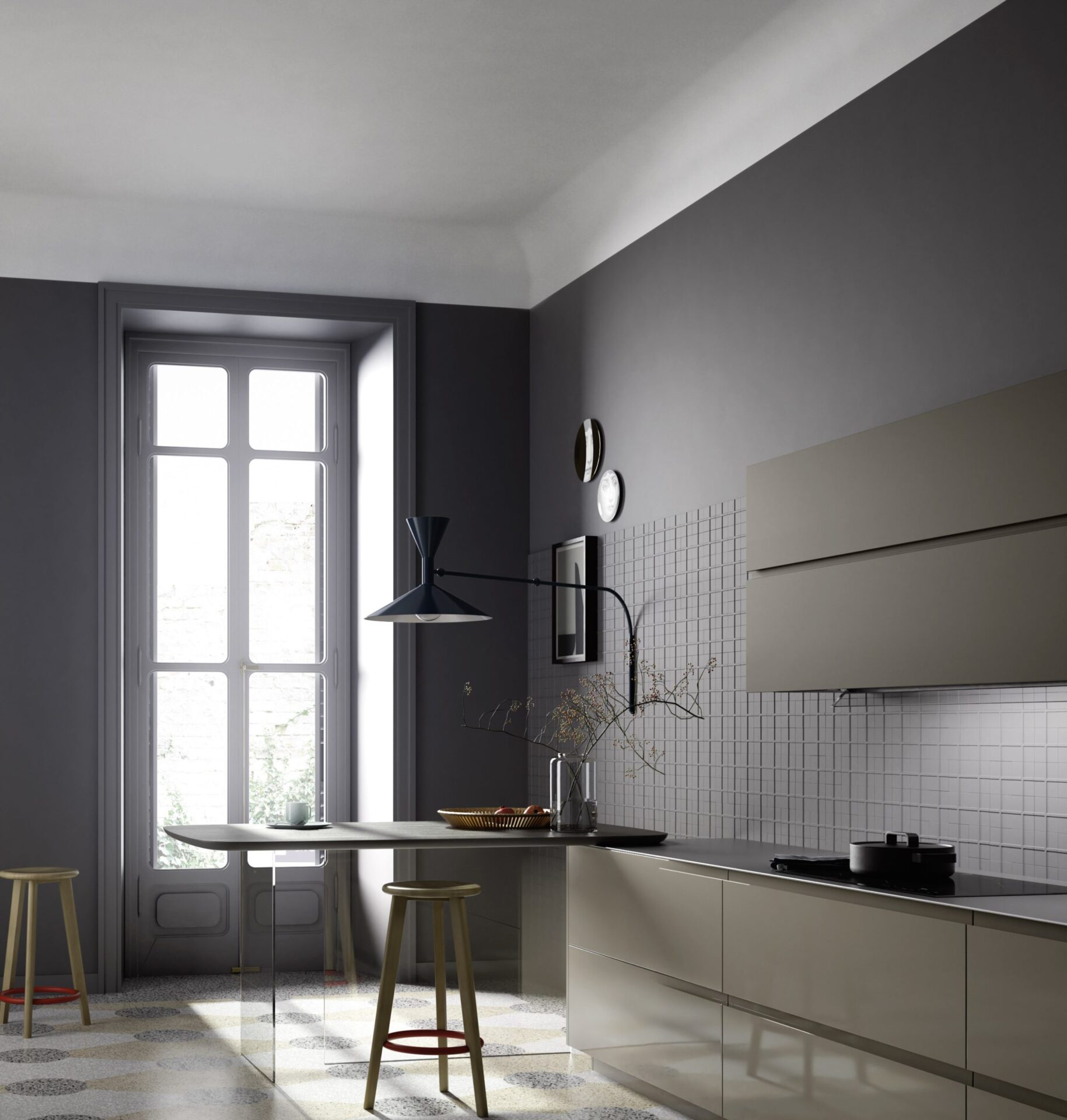 Scorcio zona snack M6 Vela vista destra