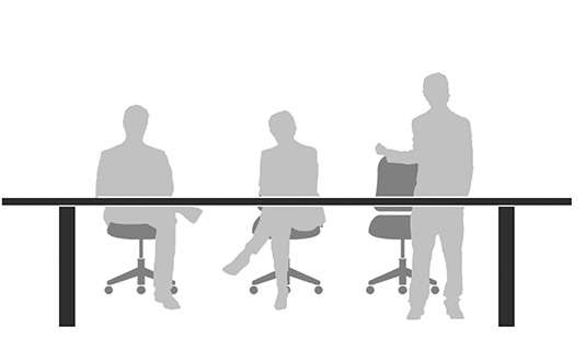 Tavoli Meeting Stilo IVM Office