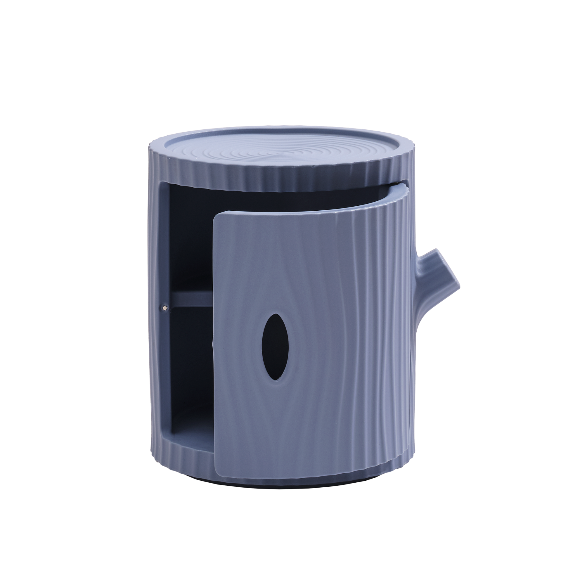 Contenitore multifunzionale Tronco colore Blue Avio