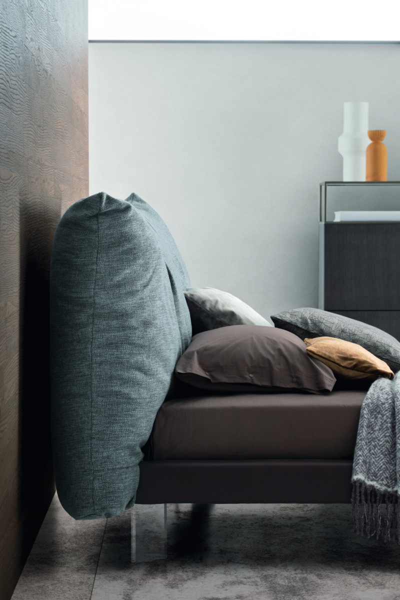Letto Papilo ambientato in camera da letto moderna