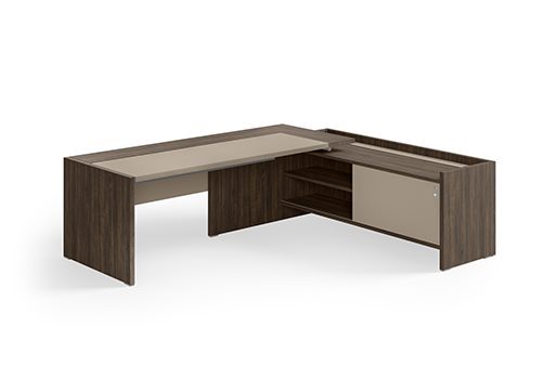 Sistema direzionale DV910 Oxford con scrivanie e moduli integrati