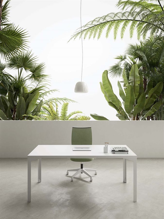 Postazione di lavoro con scrivania Enna e sedie