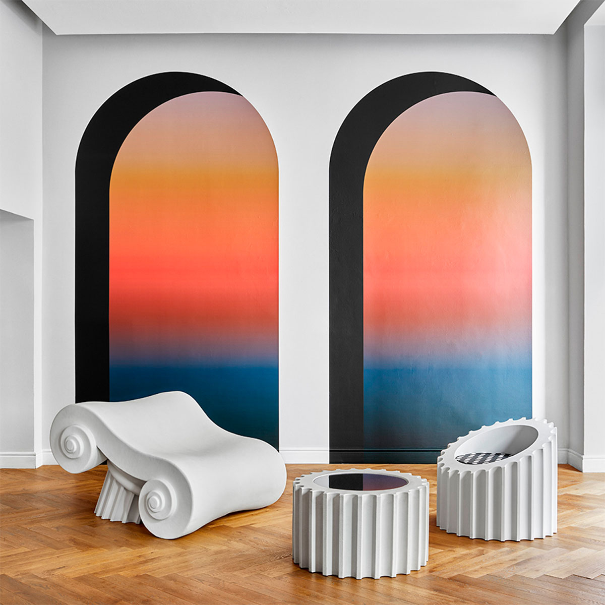 Seduta Capitello in ambientazione interna