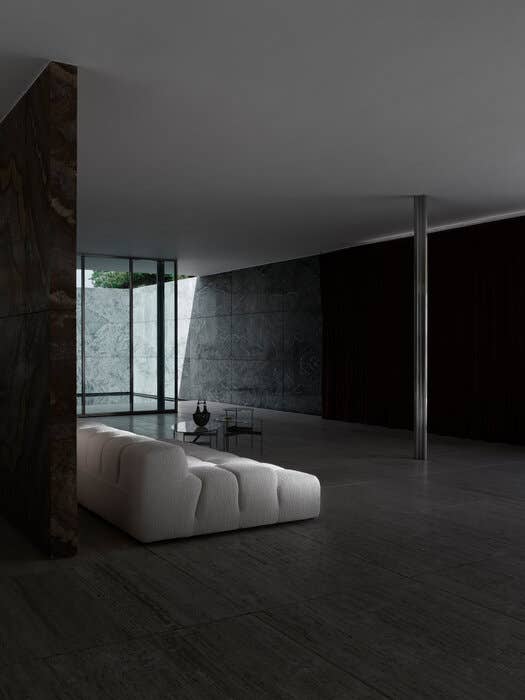 Configurazione angolare del divano Tufty-Time