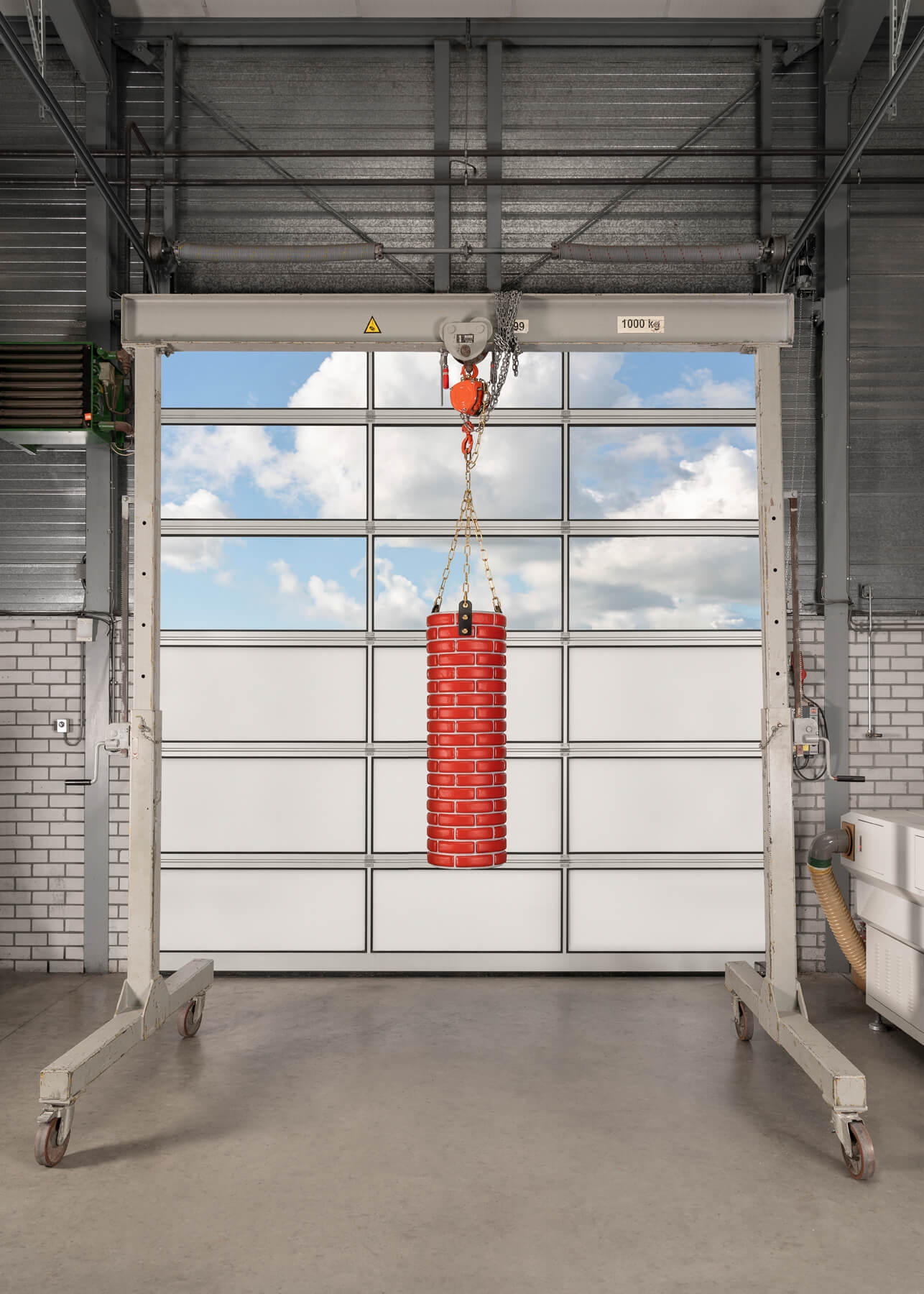 Punch a Wall Gufram dettaglio materiale e finitura