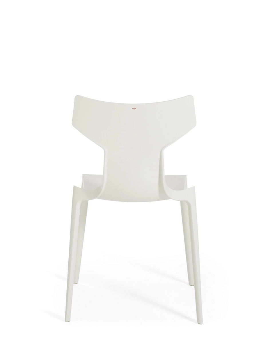 Sedia RE-CHAIR verde in ambiente outdoor