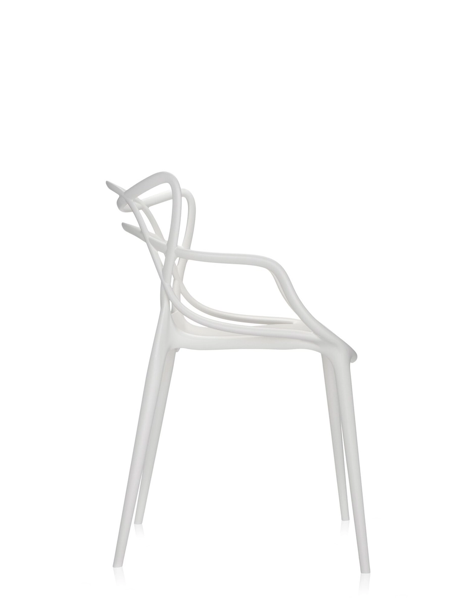 Sedia Masters Kartell dettaglio design nero