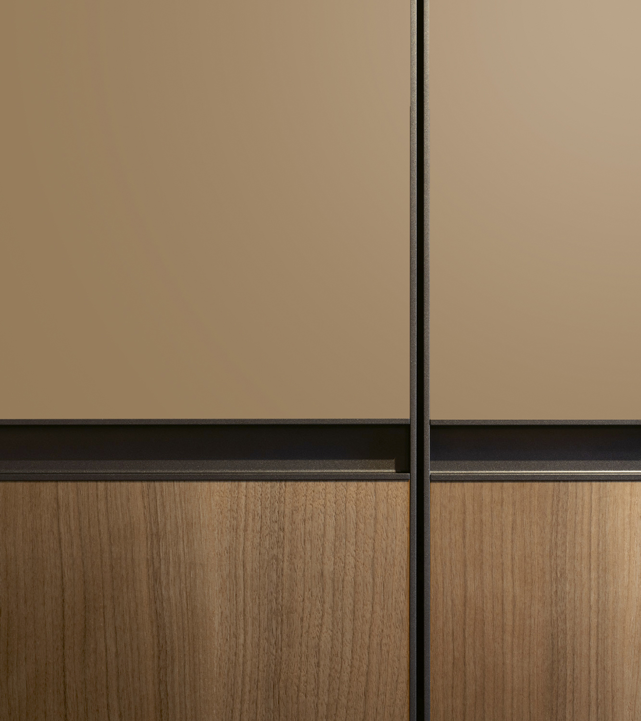 Dettaglio armadio Lena con illuminazione LED