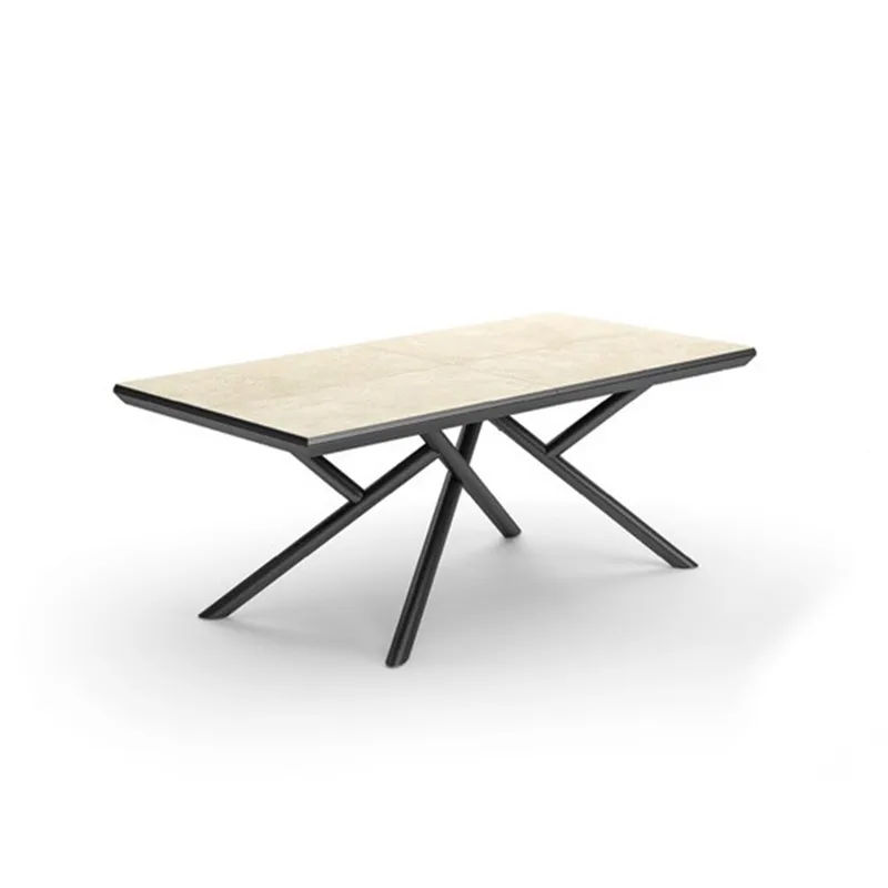 Tavolo allungabile Random vista frontale