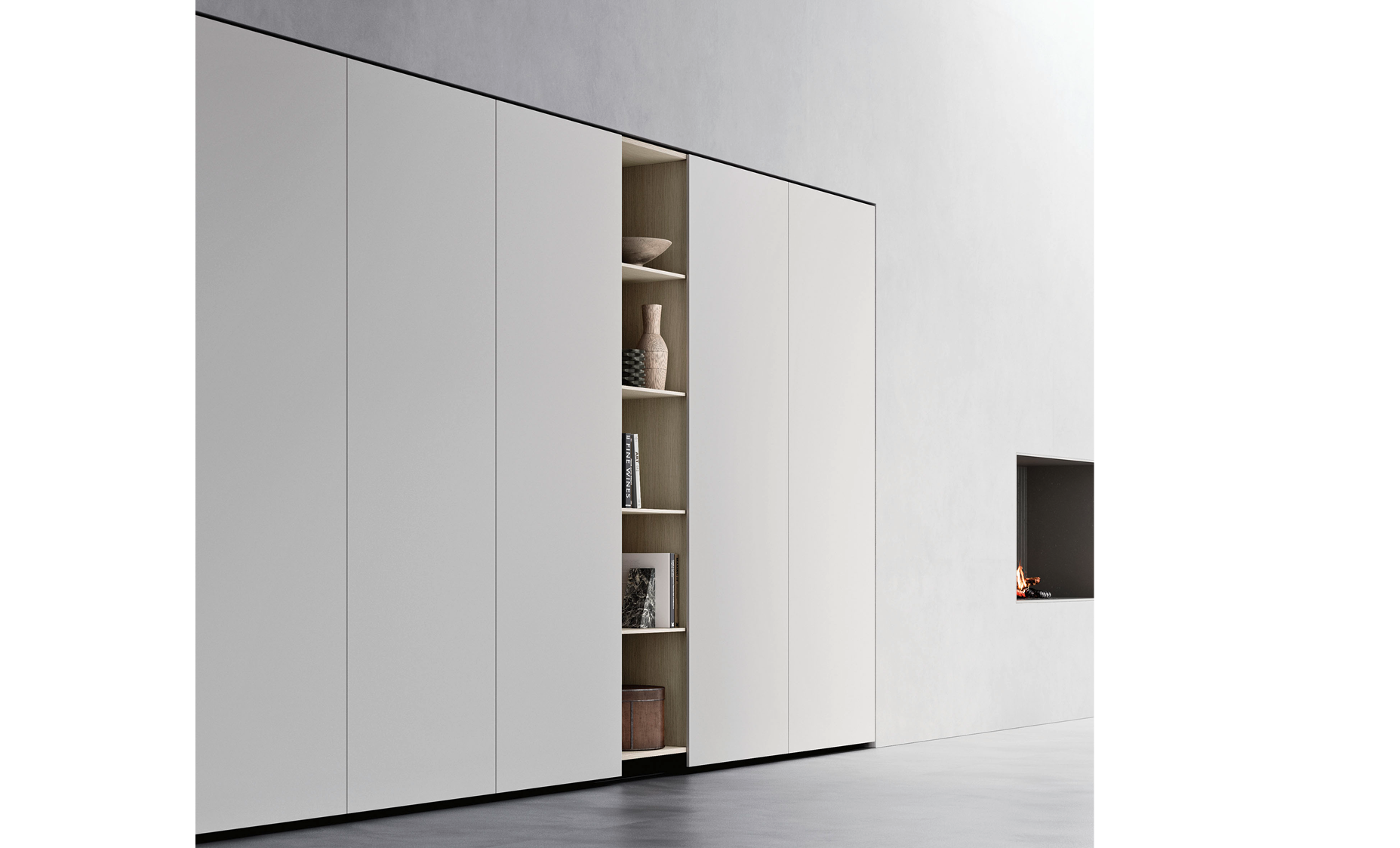 Cucina Trim con design essenziale e moderno