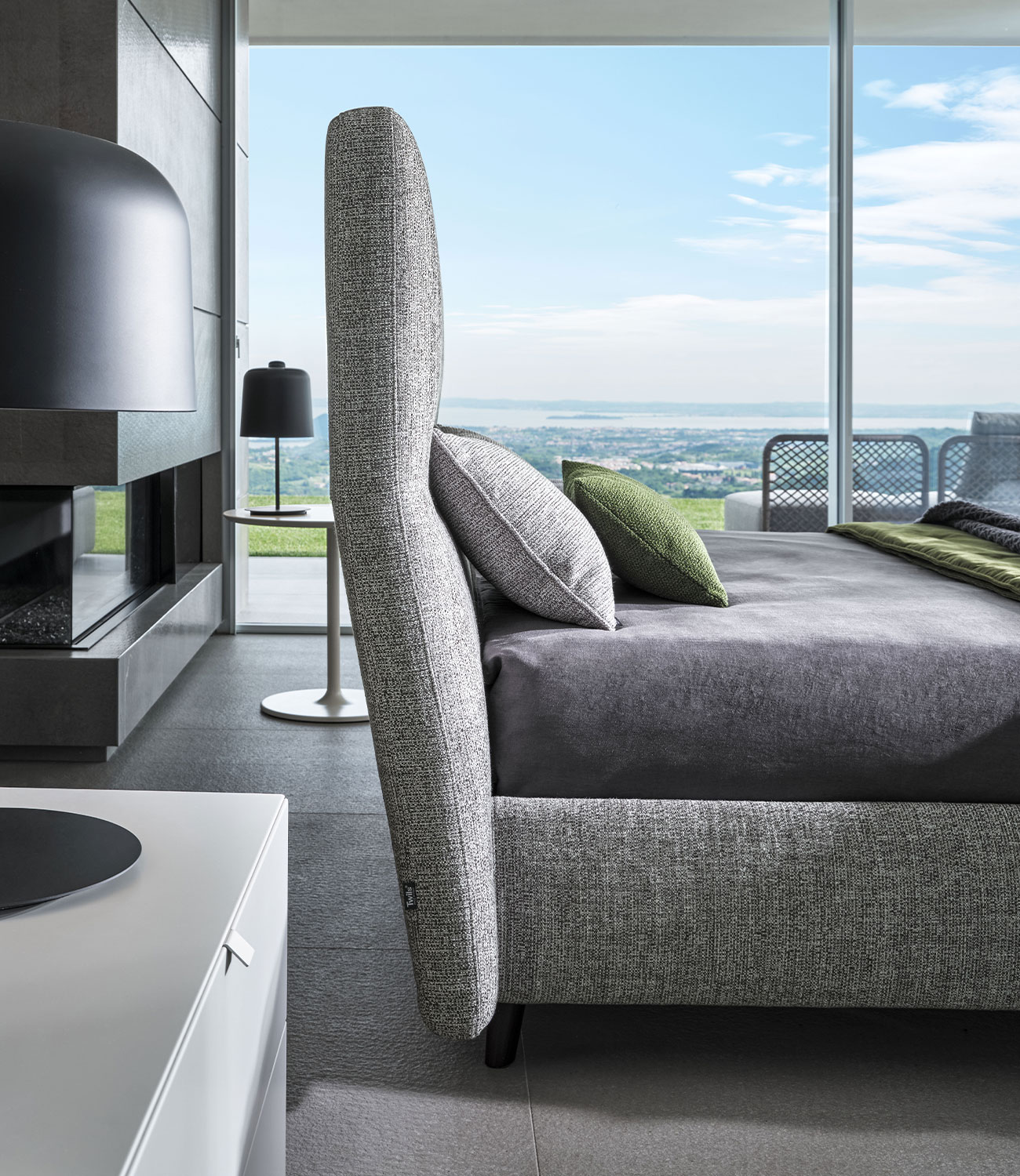 Letto matrimoniale Delight Twils in ambiente camera da letto