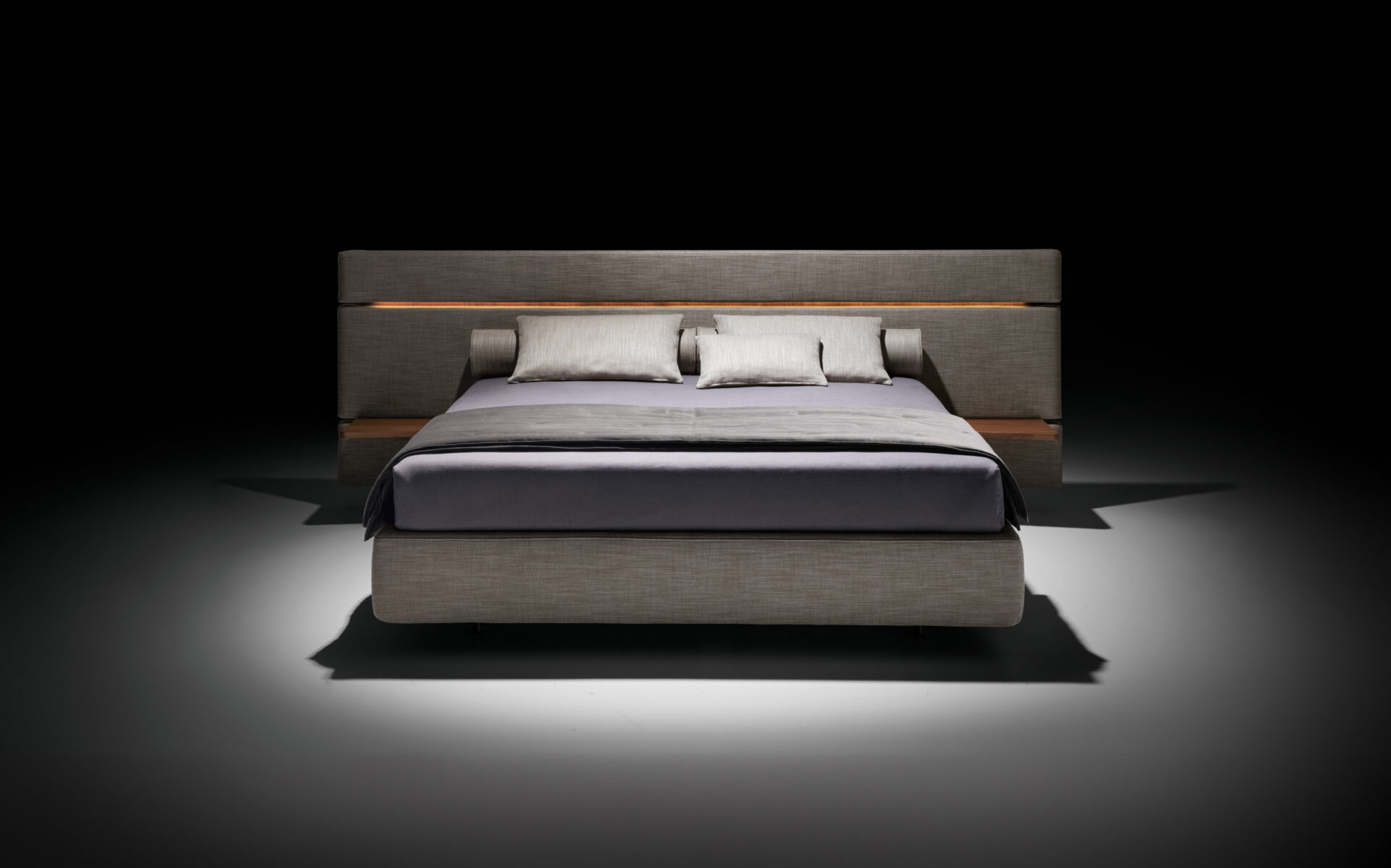 Dettaglio letto matrimoniale Infinito Twils