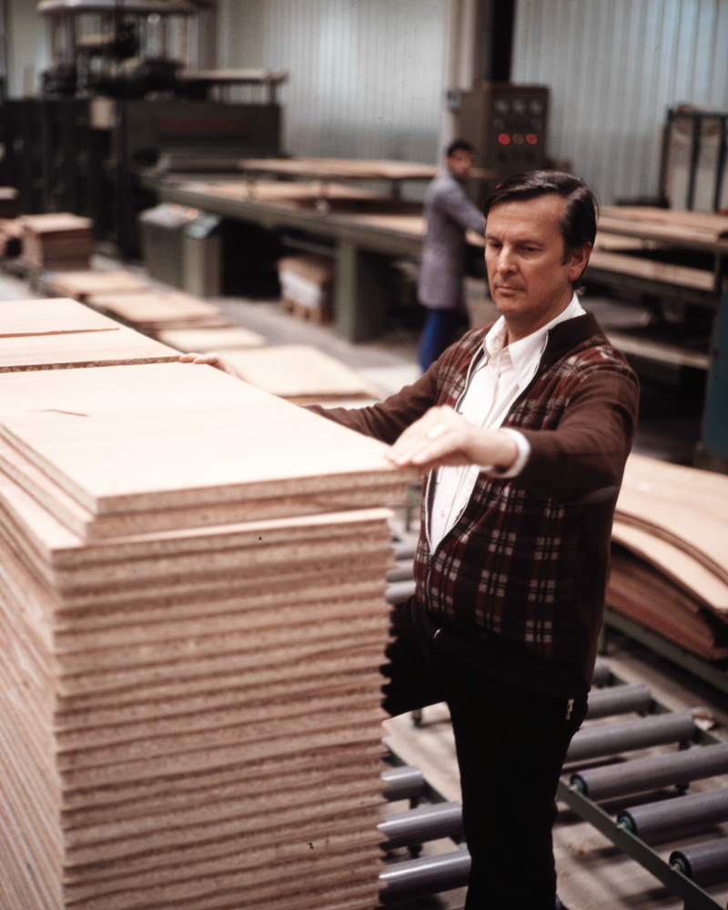 Dettaglio tessuto e cuciture del letto Lullaby