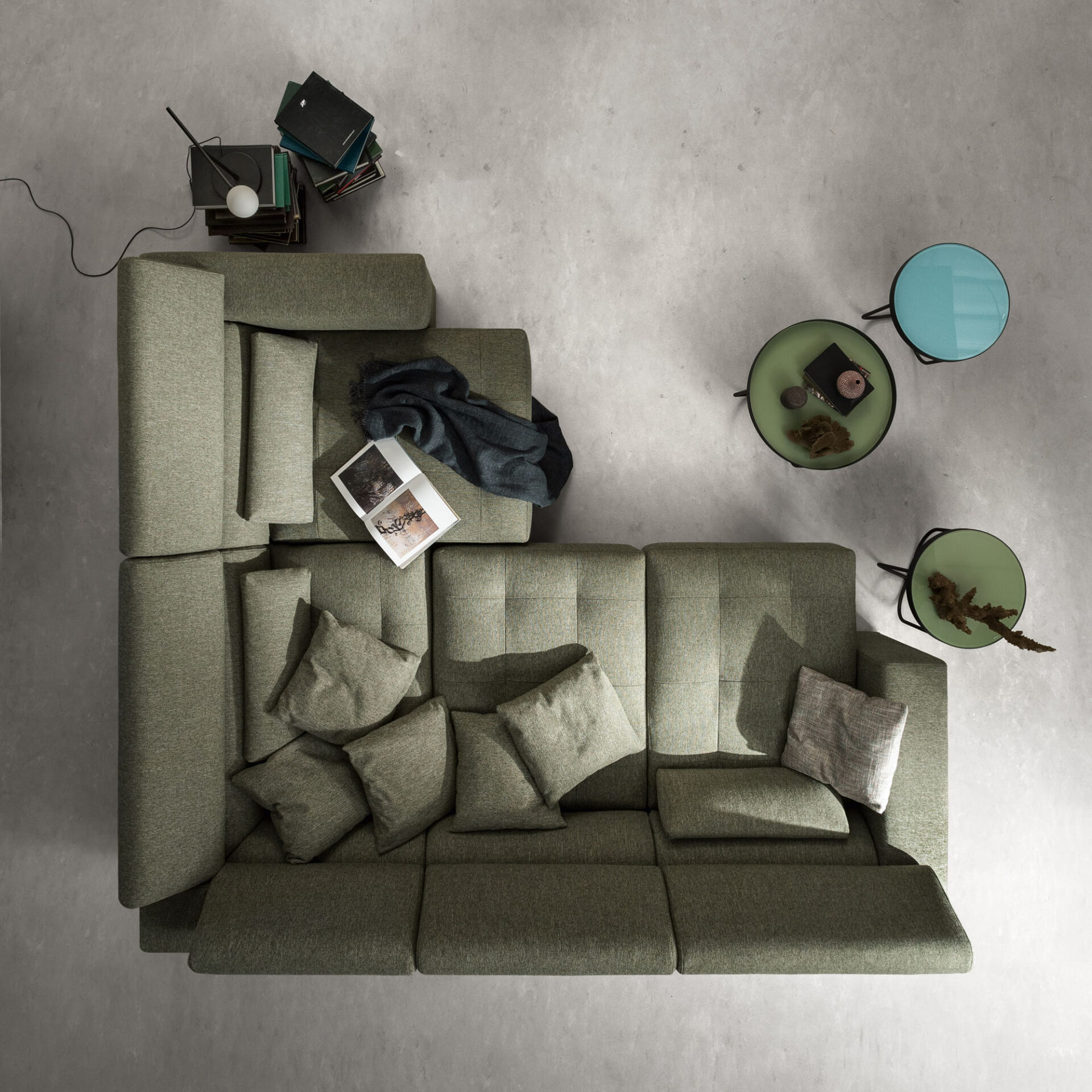 Divano Alter Alter Special Samoa Divani particolare poggiatesta