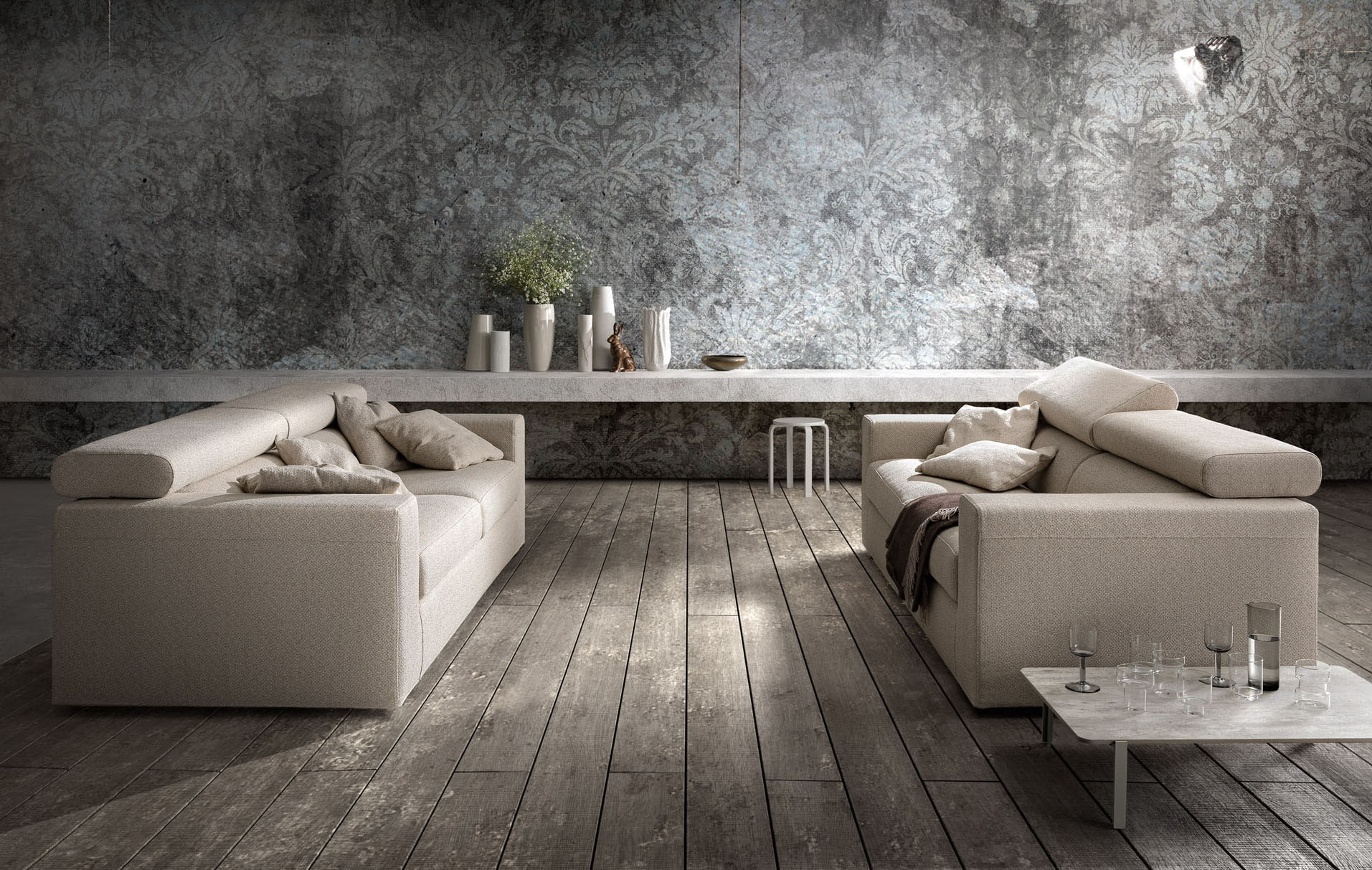 Divano Alter Alter Special Samoa Divani vista laterale completa