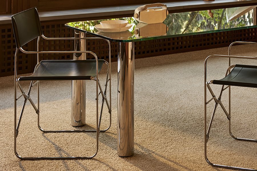 Sedia pieghevole April ambientata in interno