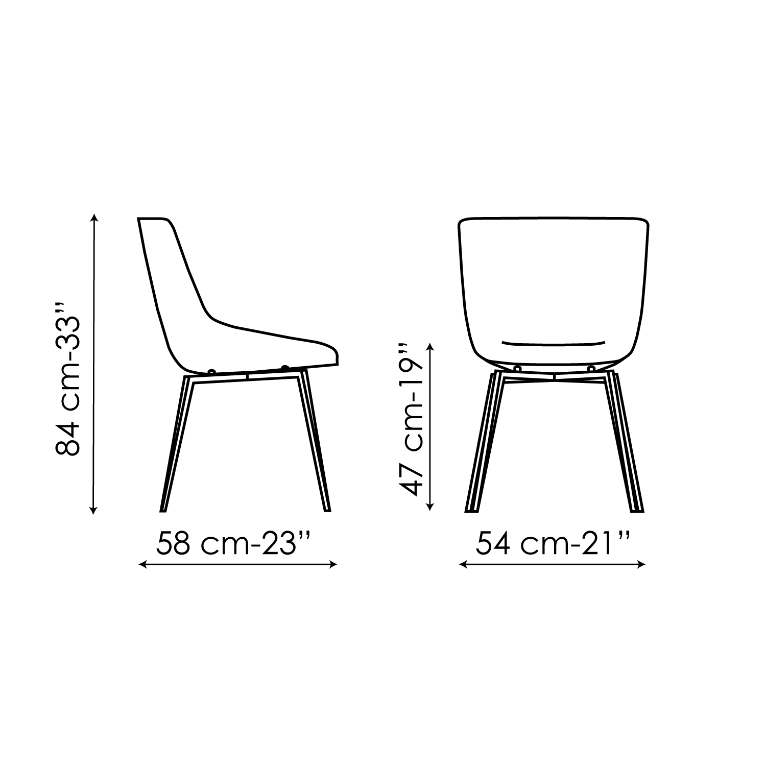 Sedia Artika Bonaldo