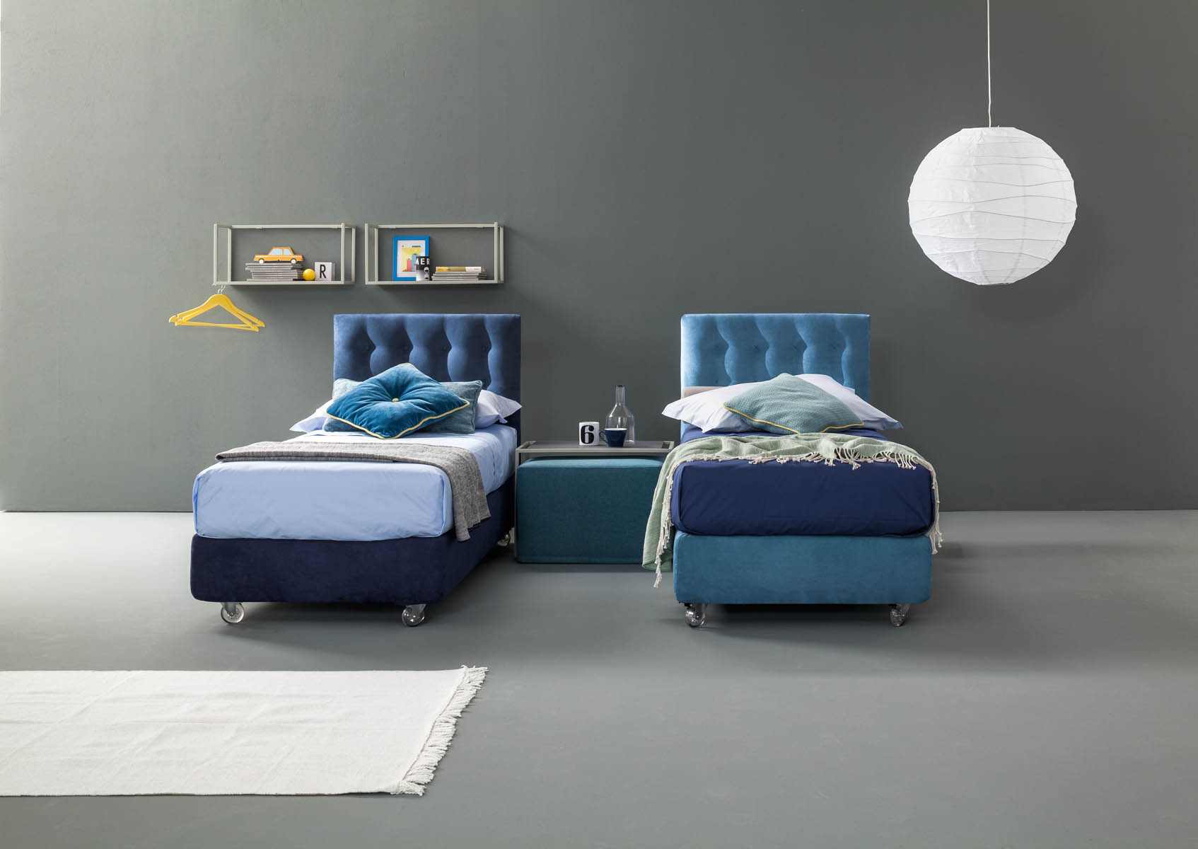 Letto Aster particolare testata