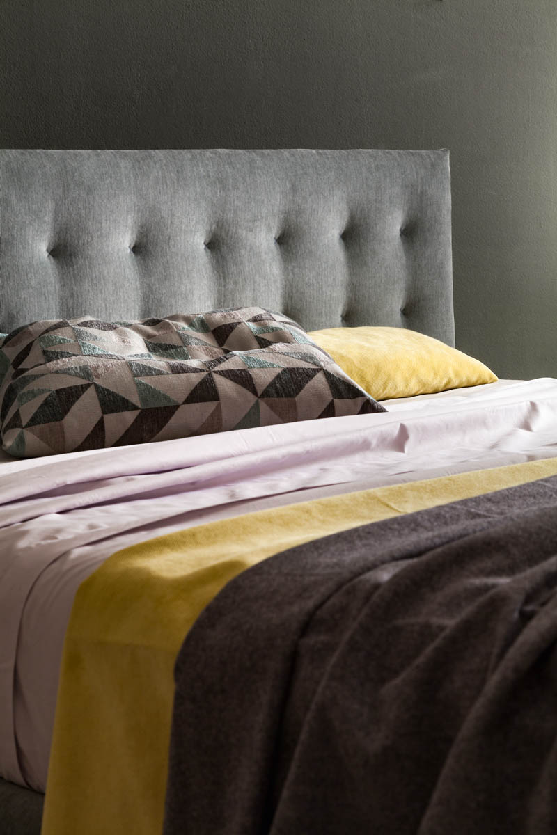 Dettaglio imbottitura letto Aster