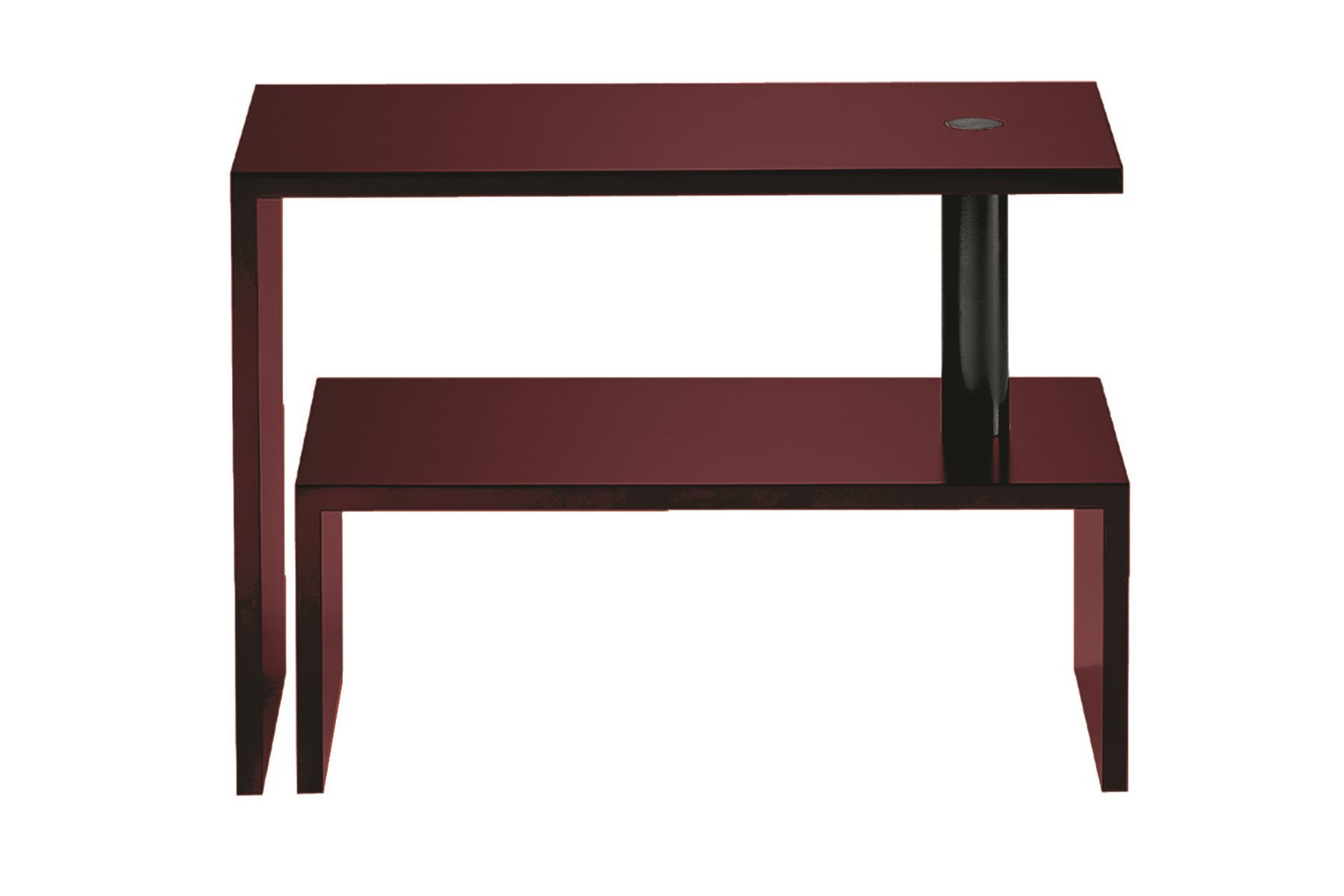 Tavolino Basello con finitura color nero