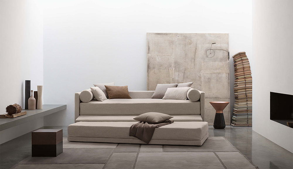 Letto Biss con schienale alto sagomato