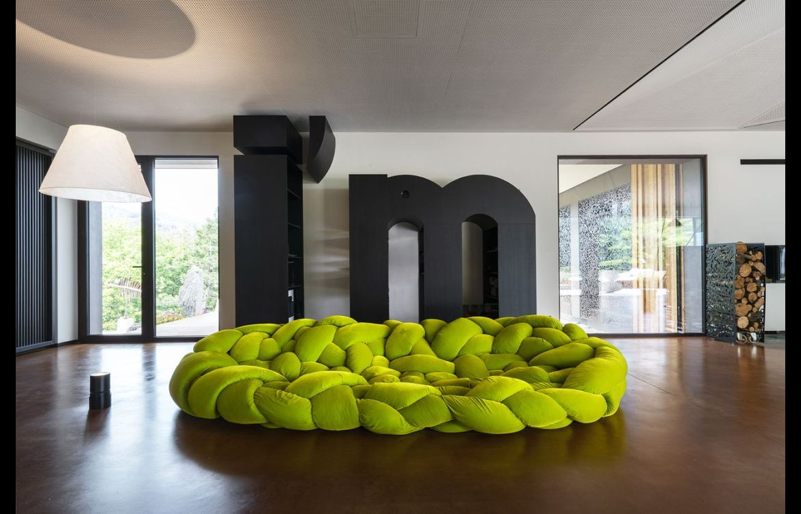 Divano Boa in ambiente interno moderno