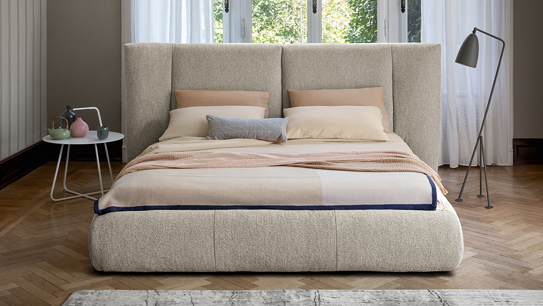 Letto Youniverse versione open con contenitore capiente aperto