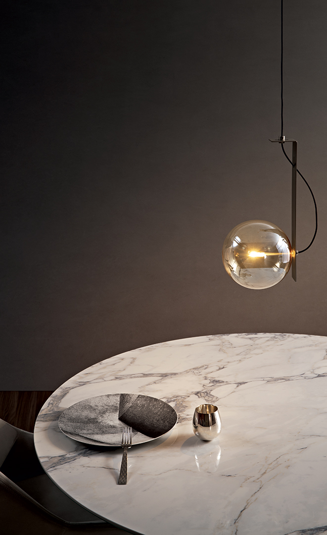 Tavolo rotondo Circus in ambiente moderno