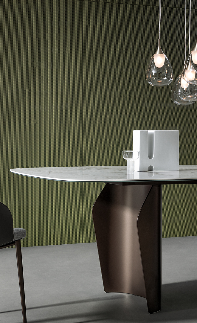 Bonaldo Tavolo Flame Foto Ambientazione