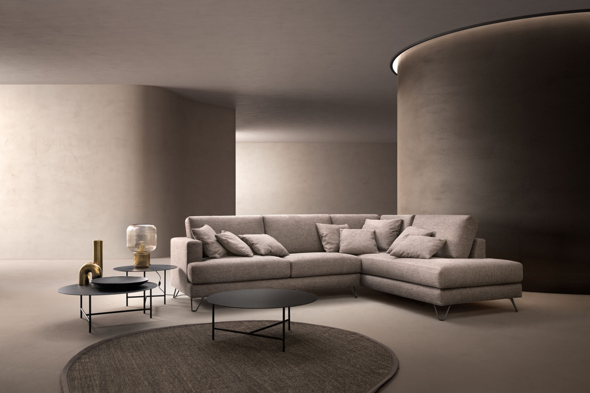 Divano Cherry Samoa Divani dettaglio tessuto