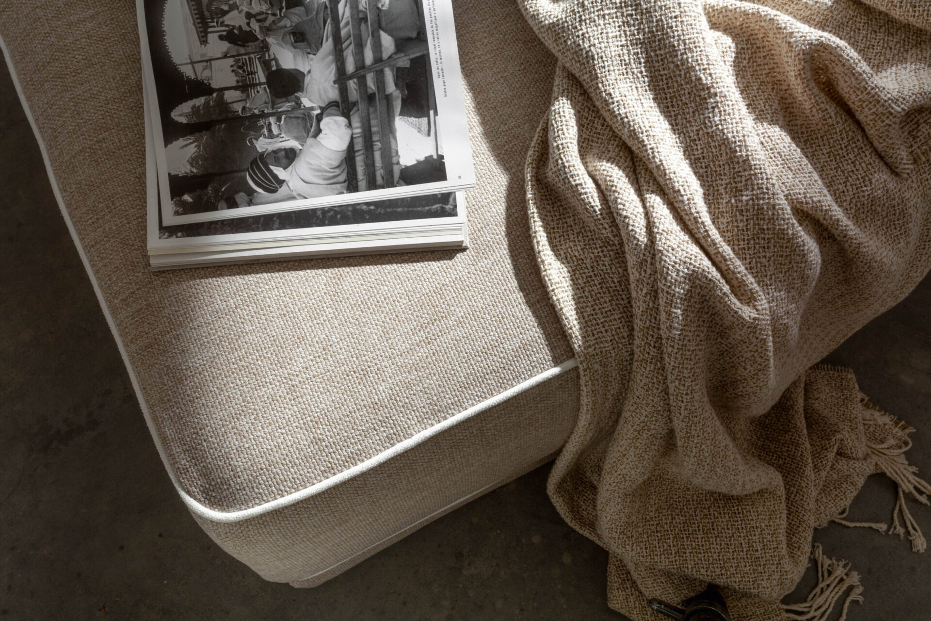 Divano Double Samoa Divani vista frontale