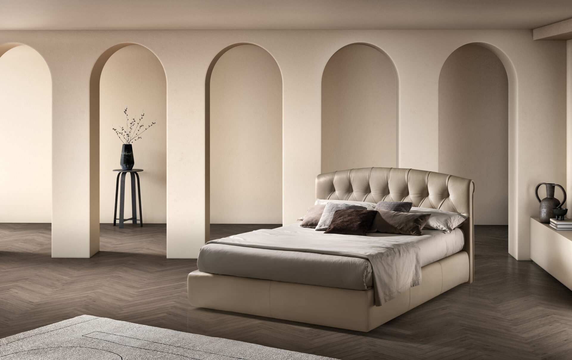 Letto imbottito Dream Samoa Divani
