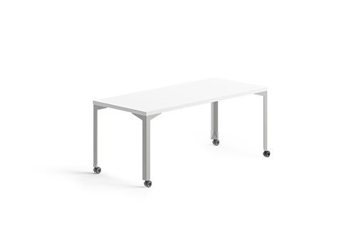 Scrivania operativa Enna vista frontale con gambe eleganti