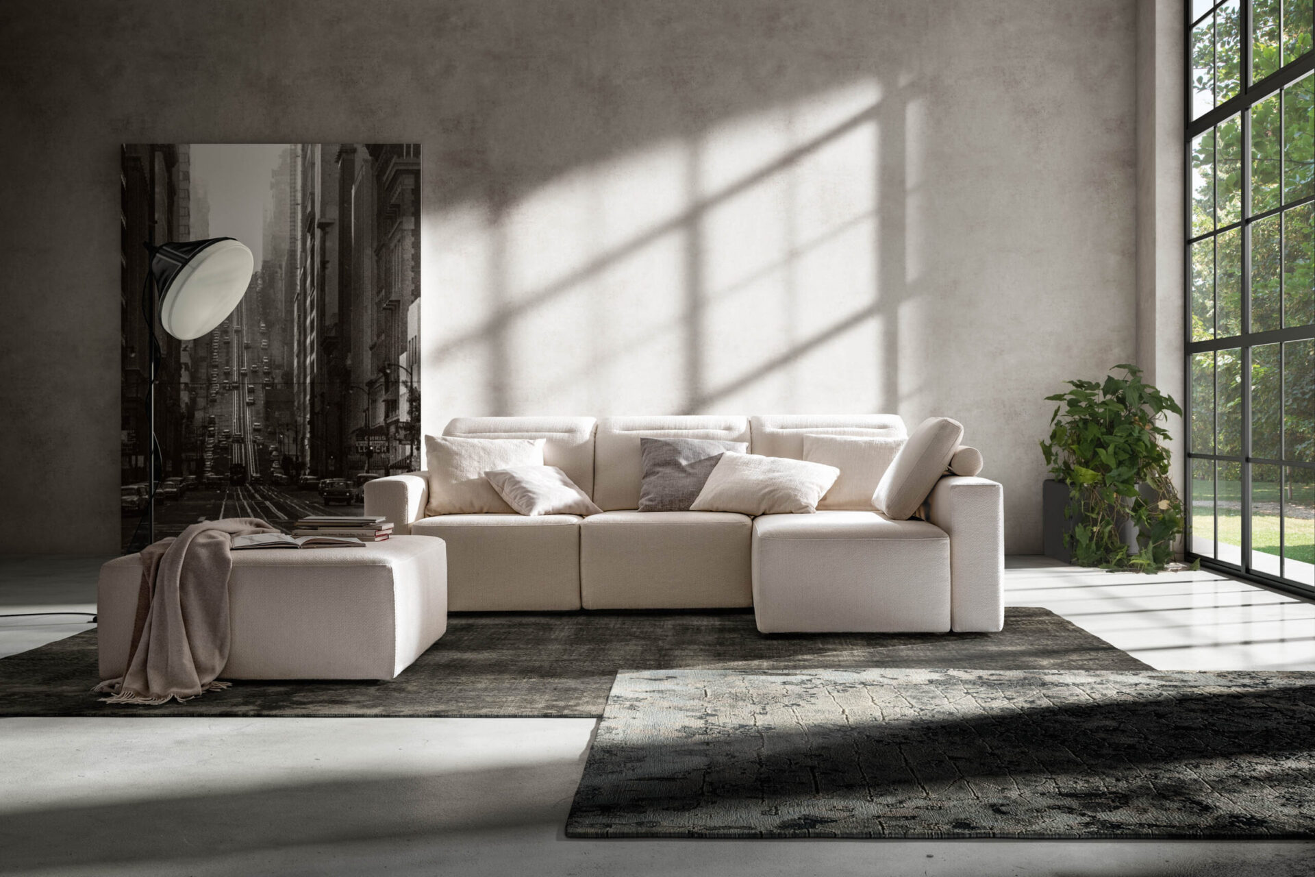 Divano Glide Samoa Divani vista totale