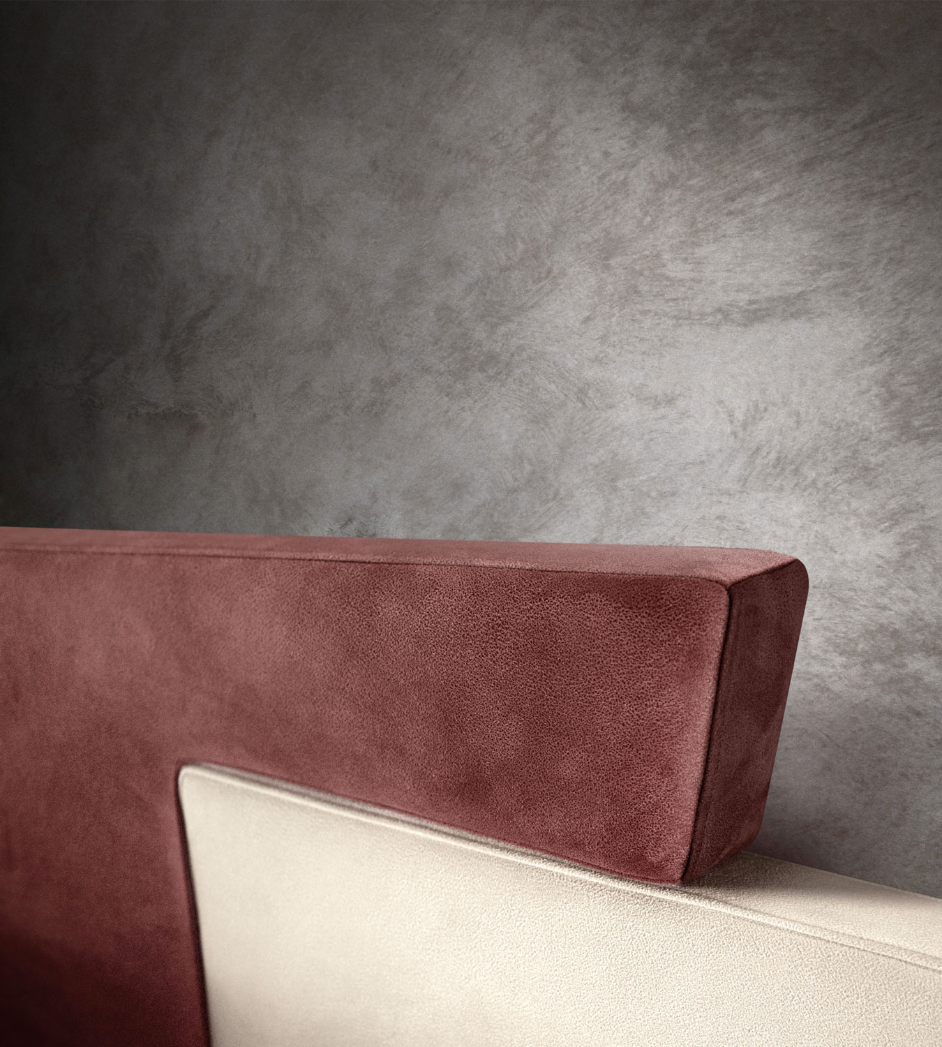 Dettaglio letto imbottito Link Samoa Divani