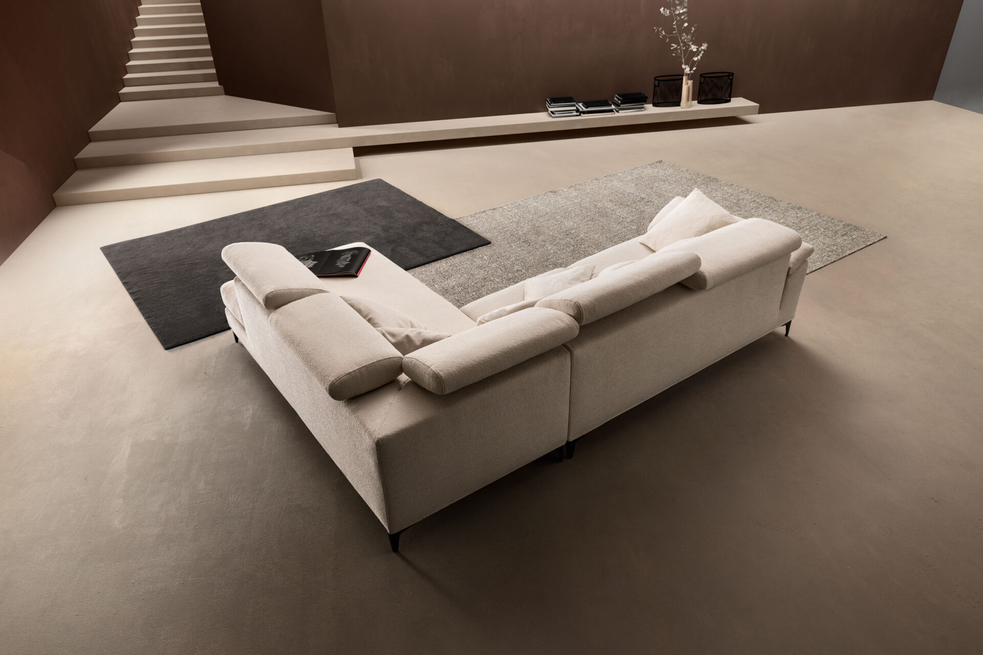 Divano Loft Samoa Divani in ambiente living moderno