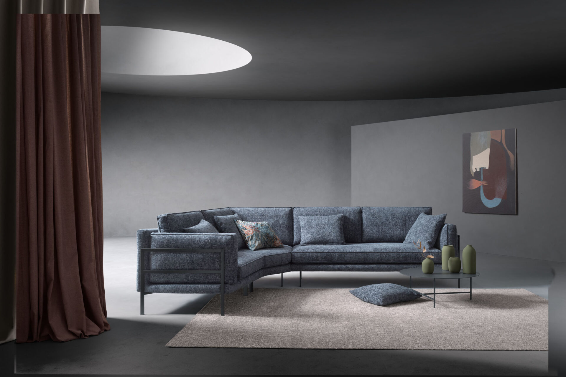 Divano Madison Samoa Divani seduta laterale