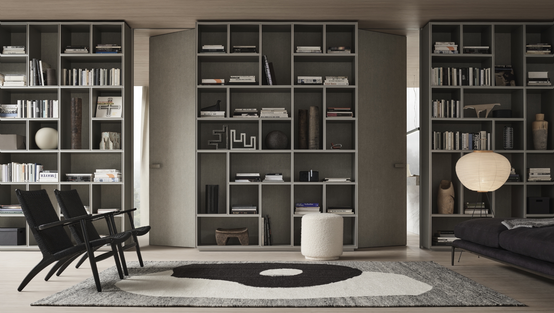 Dettaglio maniglia porta Moon