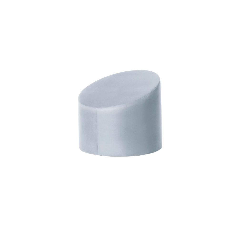 Sedia Mozza grigia vista frontale