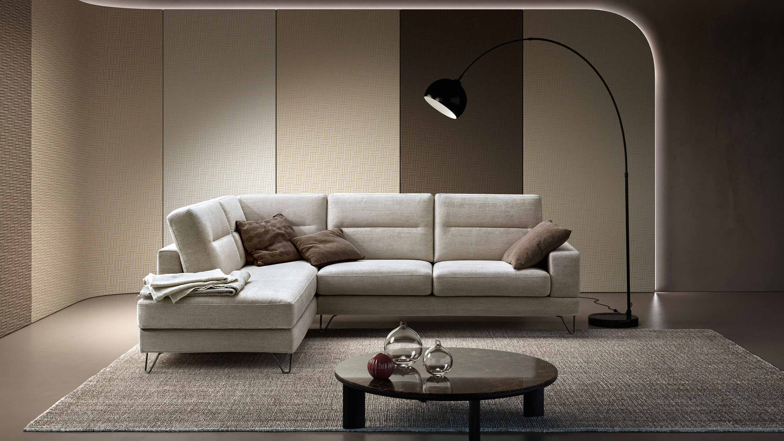 Divano Newport Samoa Divani vista totale