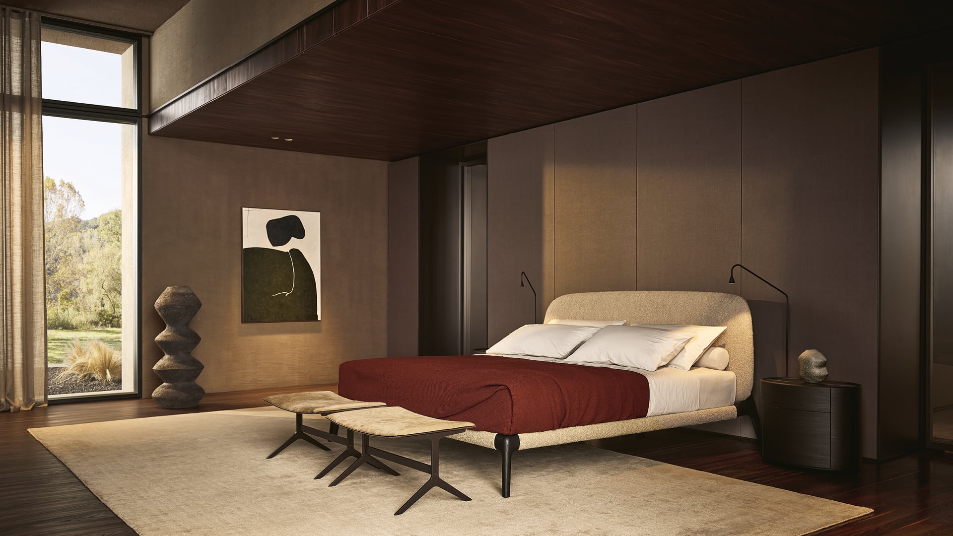 Letto Curve Poliform