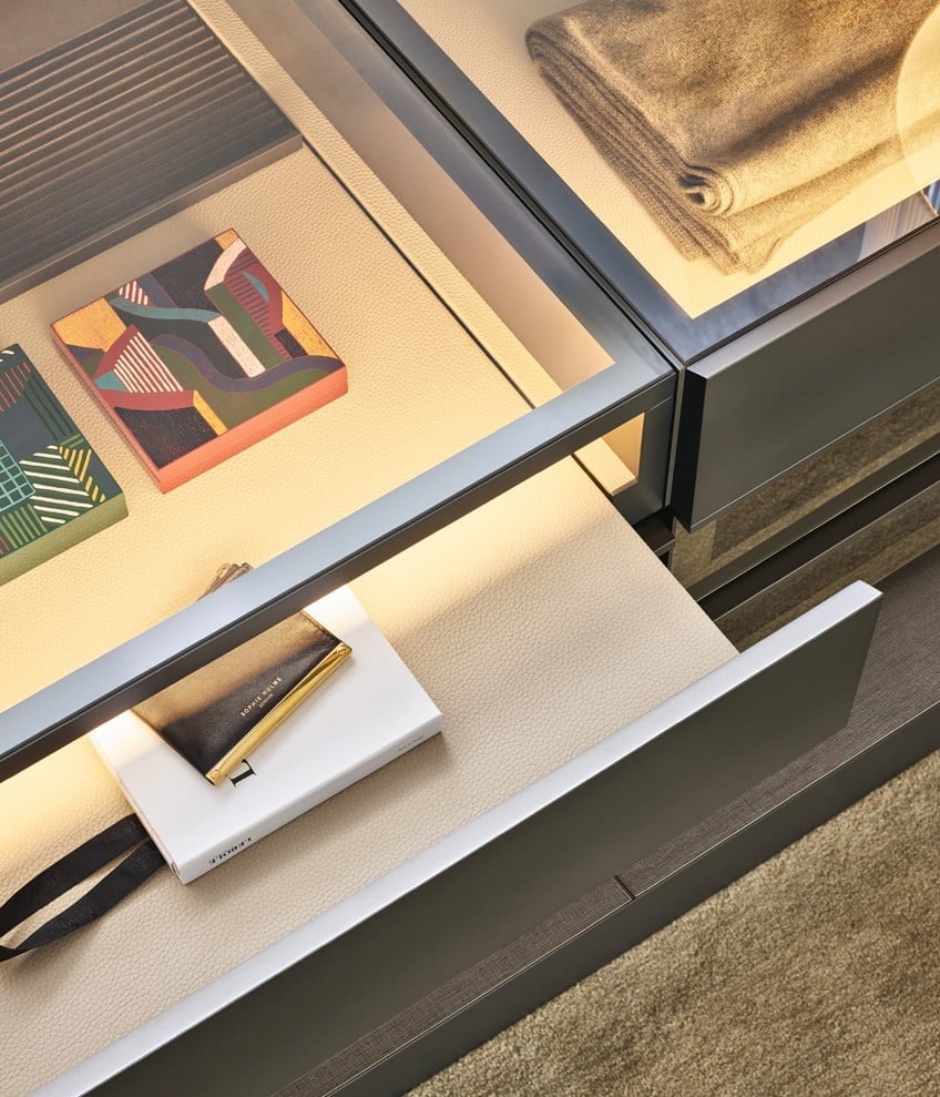 Cabina armadio Ubik con illuminazione led integrata