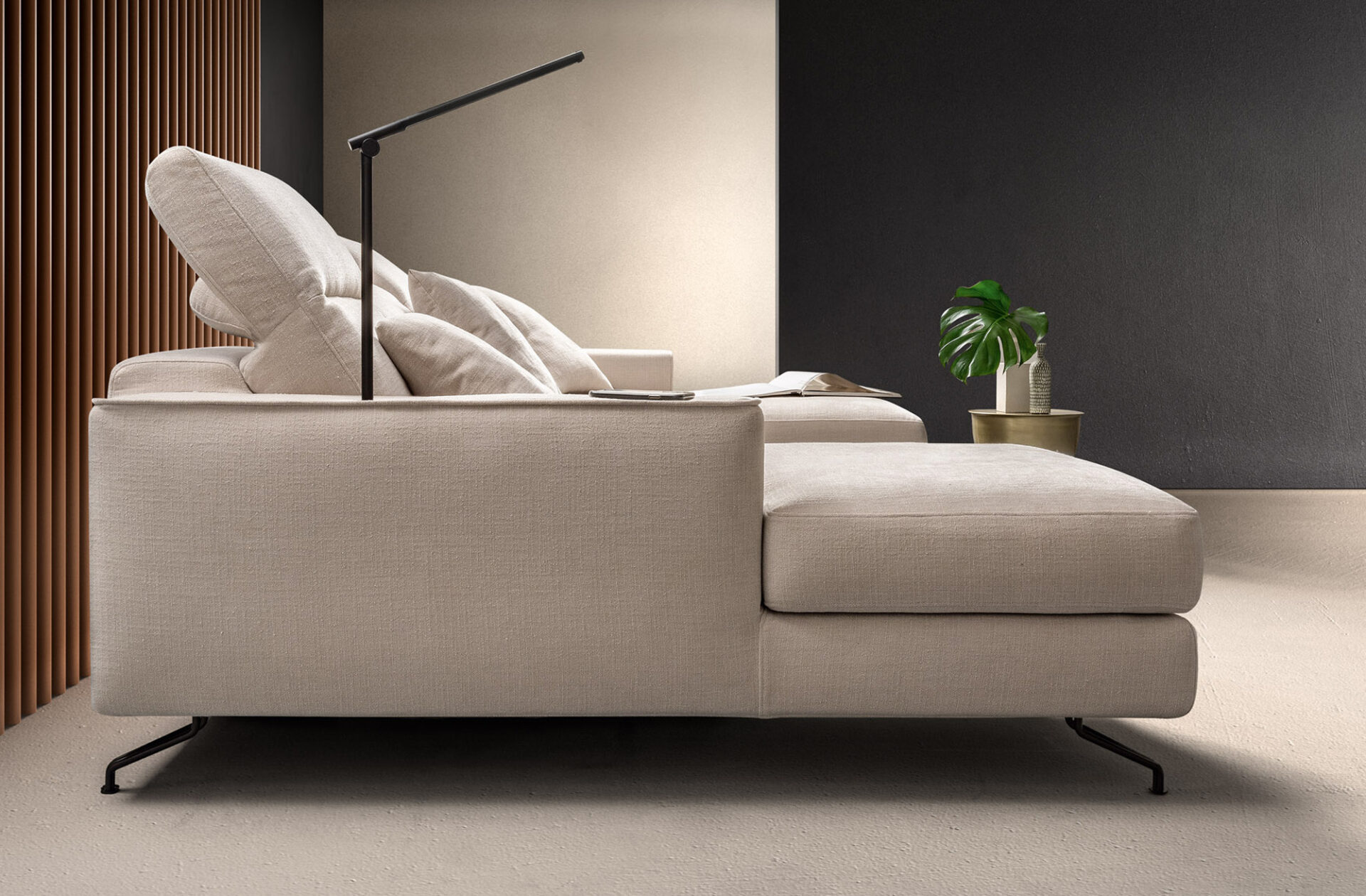 Divano Space Express Samoa Divani vista frontale