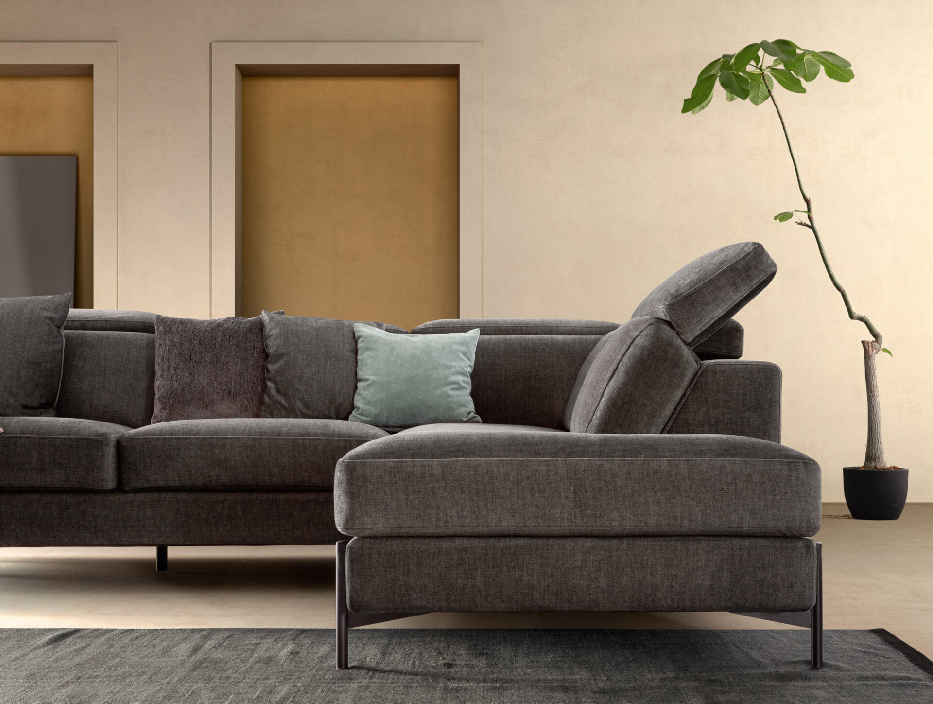 Divano Space Fly Samoa Divani particolare seduta