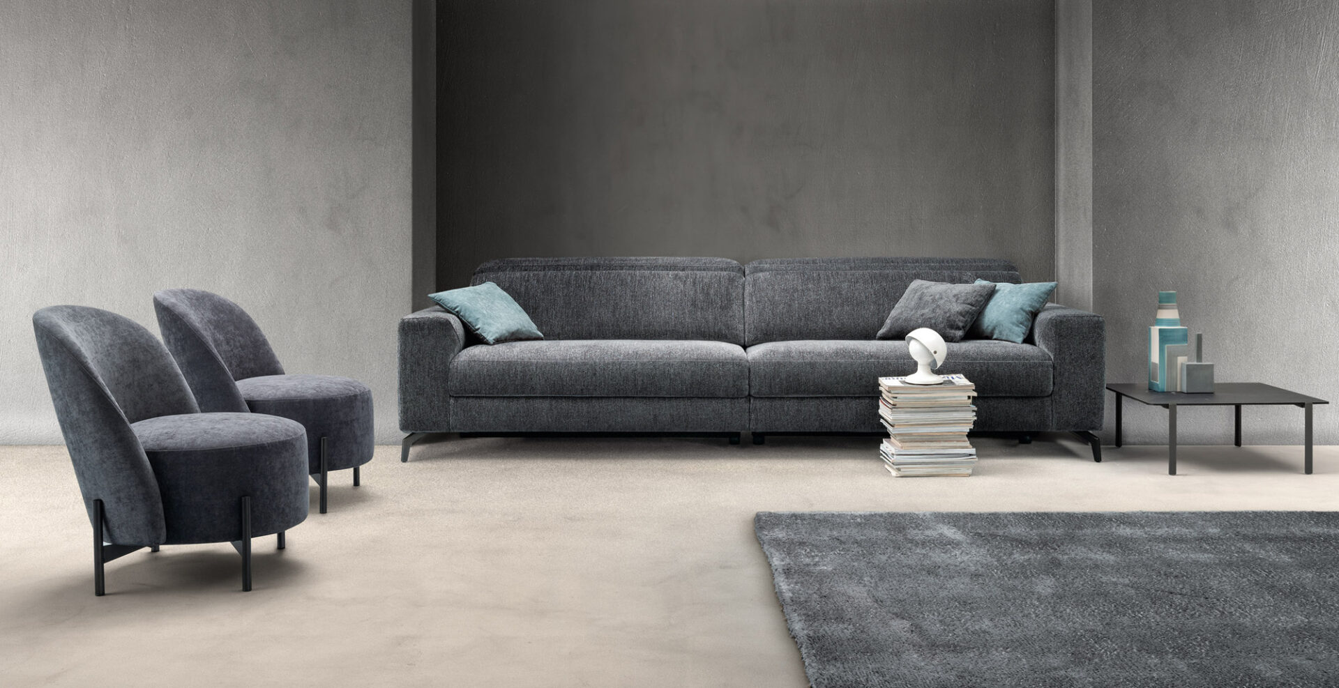 Divano Space Fly Samoa Divani dettaglio tessuto