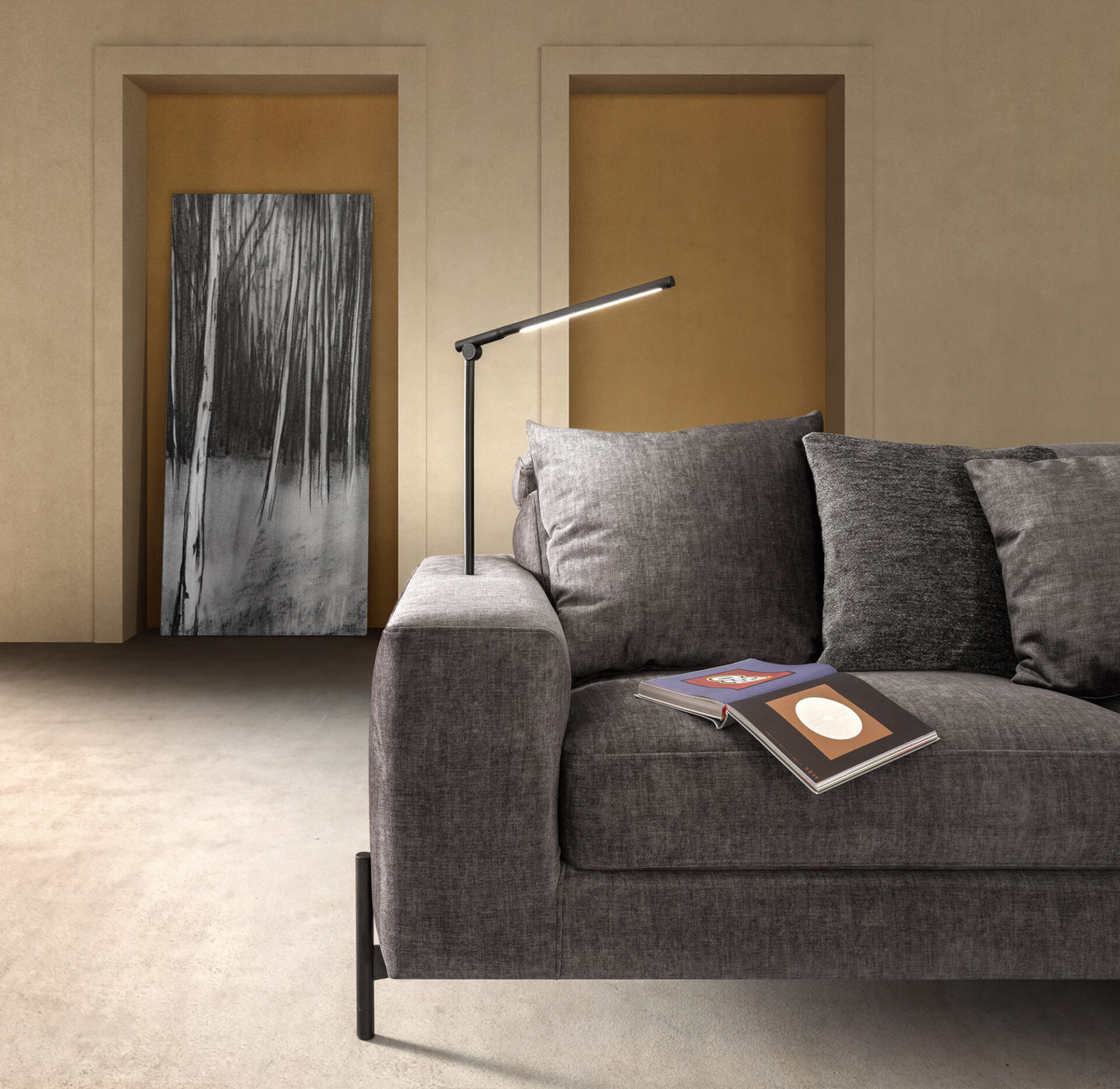 Dettaglio divano Space Fly Samoa Divani