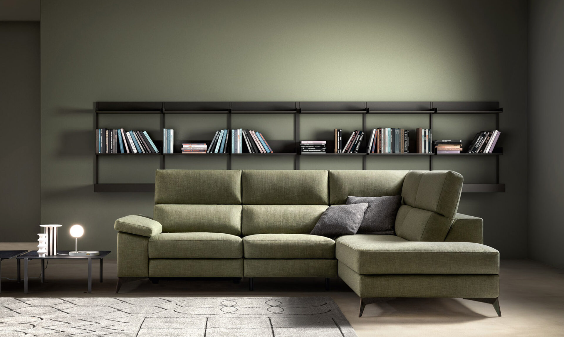 Divano Space Look Samoa Divani angolo laterale