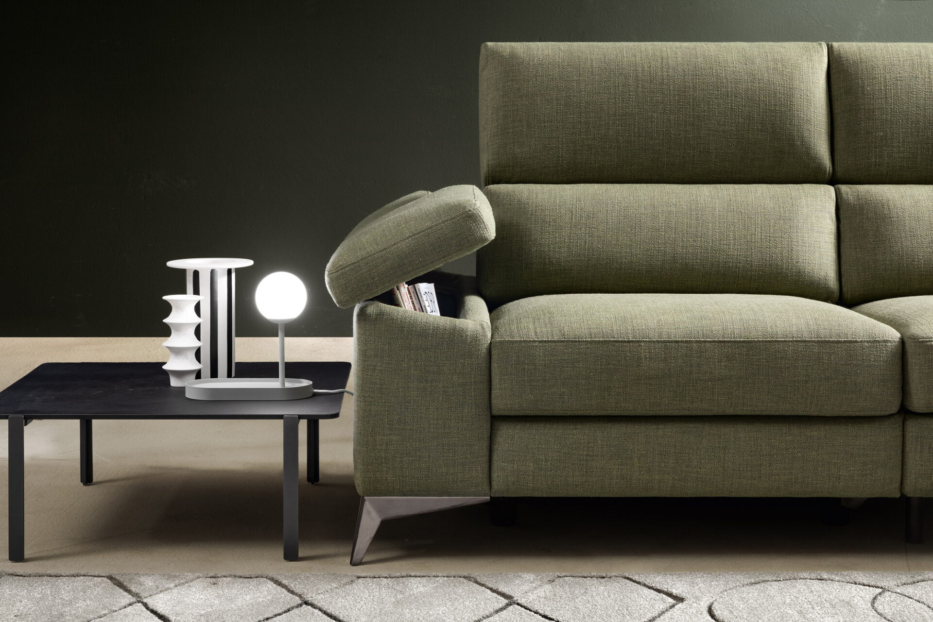 Divano Space Look Samoa Divani vista frontale